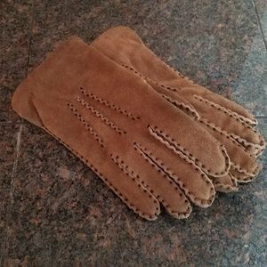 Faux Shearling Lined Gloves
